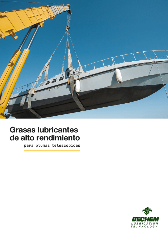 Grasas lubricantes de alto rendimiento para plumas telescópicas
