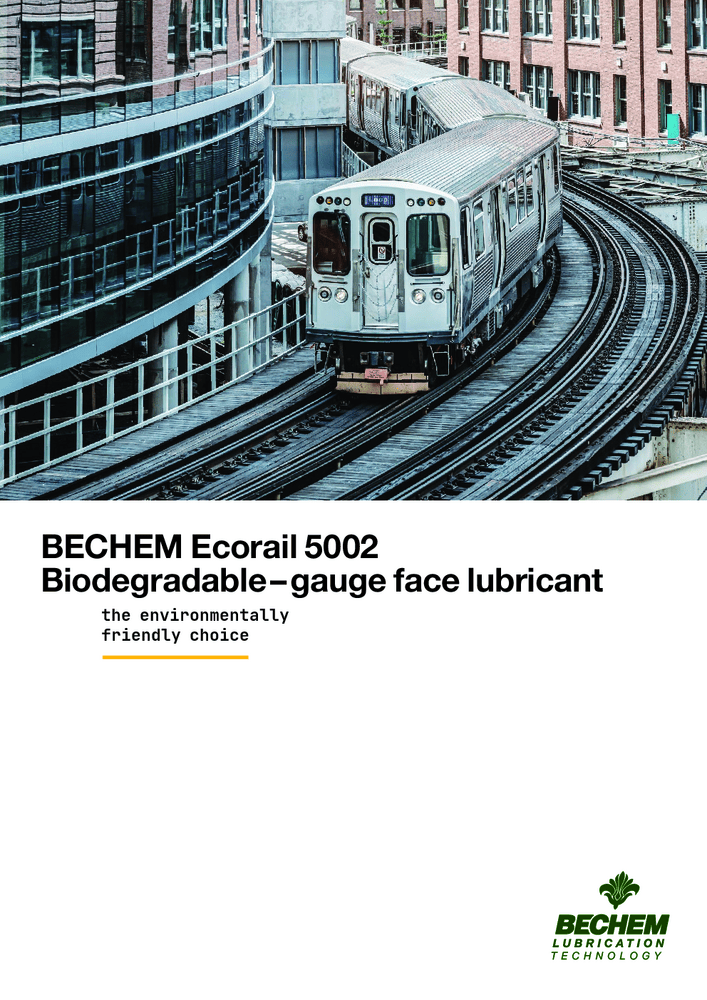 BECHEM Ecorail 5002 Biodegradable – gauge face lubricant