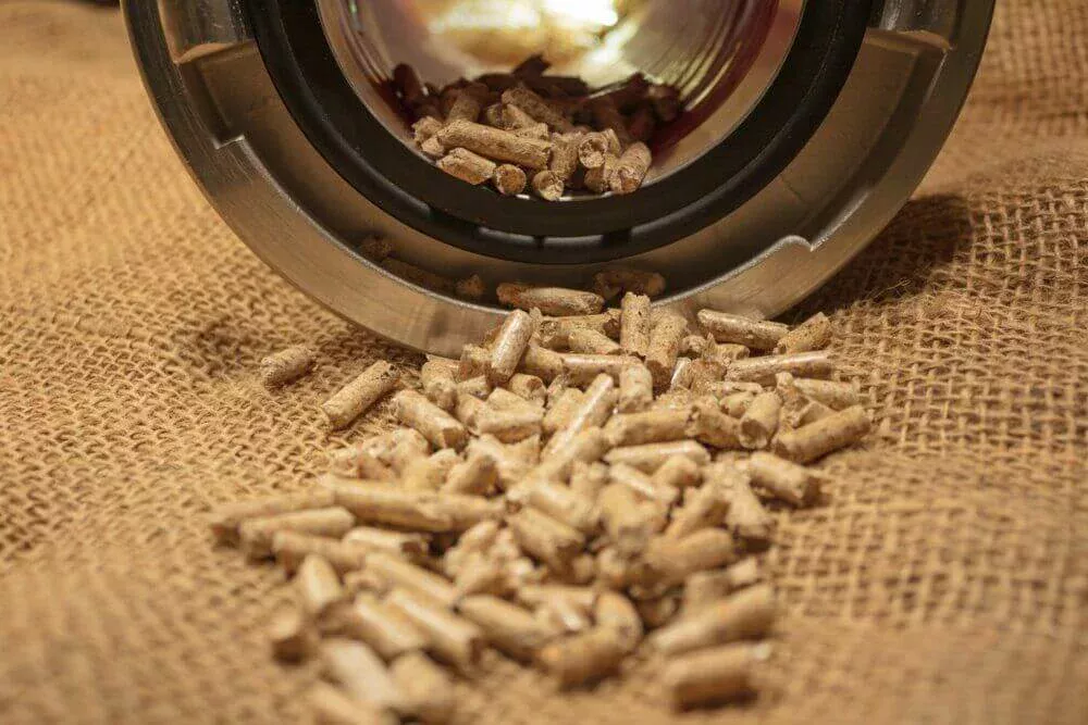 Les pellets sortent tout juste de la production